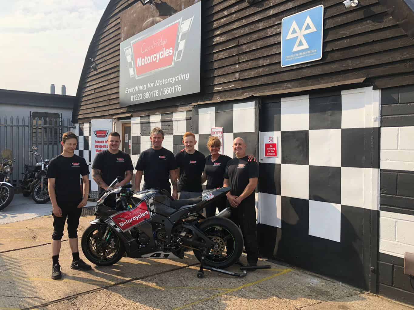 Cambridge Motorcycles Team! Cambridge Motorcycles